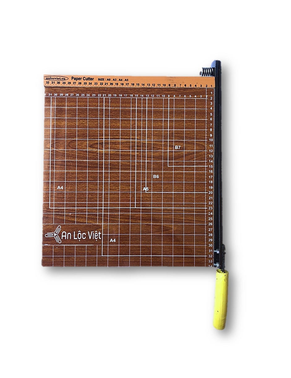 Bàn cắt giấy A4 gỗ