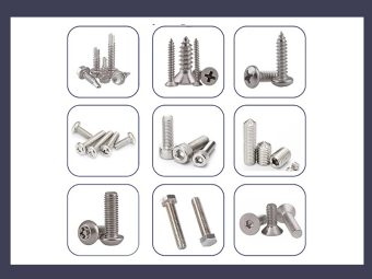 Tổng hợp các loại vít siêu nhỏ, titan, tắc kê, tự khoan giá rẻ